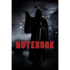 Notebook: Horror the Grim Reaper and the Raven Paperback, Createspace Independent Publishing Platform