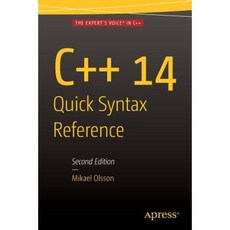 C++ 14 Quick Syntax Reference: Second Edition Paperback, Apress