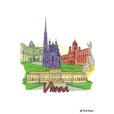 我的旅行日記：維也納旅行計畫和日記 6 X 9 139 頁平裝本, Createspace獨立發布平台