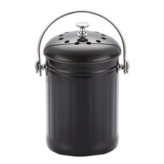 오펜바하 음식물쓰레기통 3L, 블랙