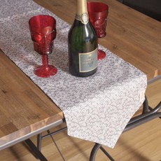 Noland 滿天星餐桌旗, 深色, 200 x 30 cm