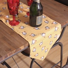 Noland 松鼠桌旗, 黃色, 180 x 30 cm