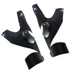 Block Mart 露營釣魚LED手套 右手+左手, 混合顏色