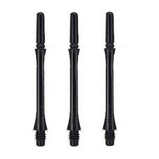 fit Gear Slim 旋轉鏢桿 5號(31mm), 黑色, 3個