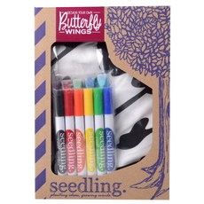 Seedling 나만의 버터플라이 윙 만들기 감각발달완구 DIY 키트, 혼합 색상, 1개