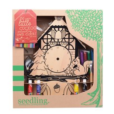 Seedling 나만의 시계 만들기 감각발달완구 DIY 키트, 혼합 색상, 1개