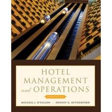Hotel Management and Operations Paperback, Wiley