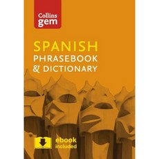 Collins Gem Spanish Phrasebook & Dictionary Paperback, HarperCollins UK
