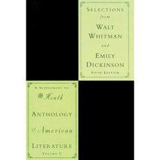 Selections from Walt Whitman and Emily Dickinson Paperback, Wadsworth Publishing