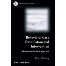 Behavioral Case Formulation and Intervention: A Functional Analytic Approach Paperback, Wiley