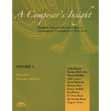 A Composer's Insight Volume 2 Paperback, Meredith Music Publications