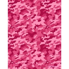 Camo Notebook: Magenta Camouflage 144 Pages Paperback, Createspace Independent Publishing Platform