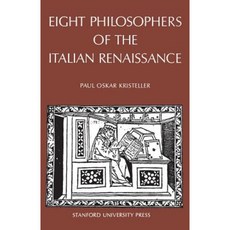 Eight Philosophers of the Italian Renaissance Paperback, Stanford University Press