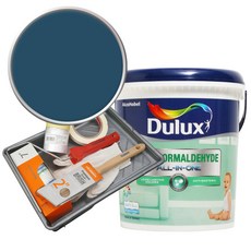 듀럭스 안티 포름알데히드 올인원페인트 세트, Old World Blue, 3L, 1개