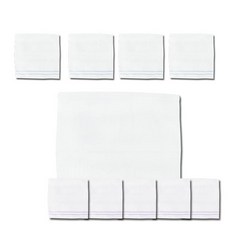 TERRY GALLERY 歌巾特里廚房雪環手巾藍色5p+紫色5p, 混色, 1套