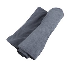 차바치 초극세사 대형 GRAY 타월, 1개