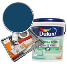 듀럭스 안티 포름알데히드 올인원페인트 세트, Mediterranean Blue, 3L, 1개