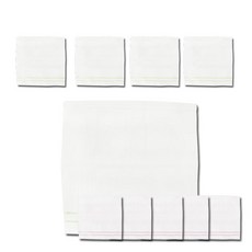 TERRY GALLERY 歌巾特里廚房雪環手巾綠色5p+粉色5p, 混色, 1套