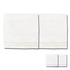 TERRY GALLERY 歌巾特里廚房雪環手巾米色2p+紫色2p, 混色, 1套