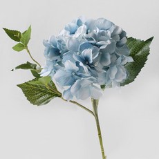 블루밍앤미 조화 스파클링 수국, 블루, 1개