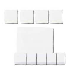 TERRY GALLERY 歌巾特里廚房雪環手巾綠色5p+紫色5p, 混色, 1套