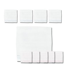 TERRY GALLERY 歌巾特里廚房雪環手巾藍色5p+粉色5p, 混色, 1套