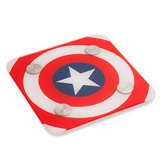 마블 블루투스 스마트 체중계, MF-T206B, 캡틴 아메리카