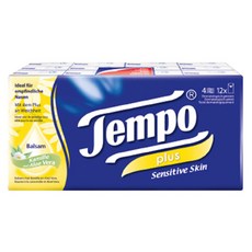 Tempo 得寶 Plus 優質紙巾, 108張, 12入