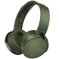 소니 노이즈 캔슬링 블루투스헤드셋, 그린, MDR-XB950N1