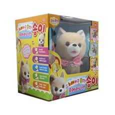이종욱토이 노래하고 춤추는 송이 작동인형, 33cm, 혼합 색상, 1개