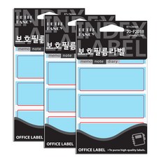 쁘띠팬시 보호필름라벨 20-F201R, 13개입, 3개