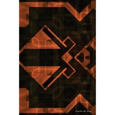 Journal Your Life's Journey: Orange Abstract Texture Lined Journal 6 X 9 100 Pages Paperback, Createspace Independent Publishing Platform