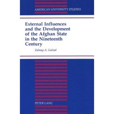 External Influences and the Development of the Afghan State in the Nineteenth Century Hardcover, Peter Lang Gmbh, Internationaler Verlag Der W