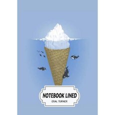 筆記本內襯：冰淇淋：筆記本日記日記 110 頁內襯頁 7 X 10 平裝本, Createspace獨立發布平台