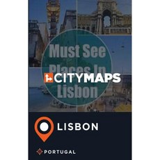 葡萄牙里斯本城市地圖平裝本, Createspace獨立發布平台