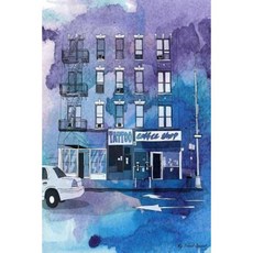 我的旅遊日記：水彩城市景觀素描旅遊計畫與日記 6 X 9 139 頁平裝本, Createspace獨立發布平台