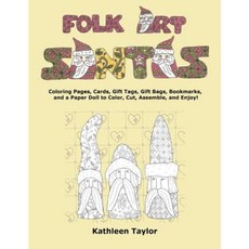 Folk Art Santas Paperback, Createspace Independent Publishing Platform