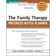 The Family Therapy Progress Notes Planner Paperback, Wiley