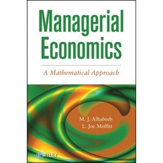 Managerial Economics: A Mathematical Approach Hardcover, Wiley