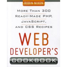Web Developer's Cookbook Paperback, McGraw-Hill