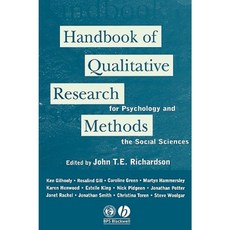 Handbook of Qualitative Research Methods for Psychology and the Social Sciences Paperback, Wiley-Blackwell