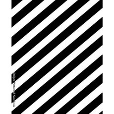 Stripes Patterned Notebook: Miko Isao No Line Note and Sketch Book Paperback, Createspace Independent Publishing Platform