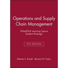 Operations and Supply Chain Management 9e Wileyplus Learning Spacestudent Package Paperback, Wiley