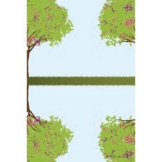 Journal Your Life's Journey: Beautiful Trees Aqua Lined Journal 6 X 9 100 Pages Paperback, Createspace Independent Publishing Platform