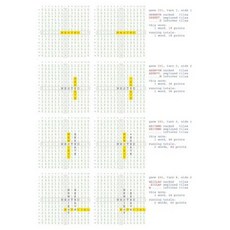 Fifty Scrabble Box Scores Games 201-250 Paperback, Createspace Independent Publishing Platform
