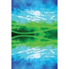 Journal Your Life's Journey: Blue Green Abstract Lined Journal 6 X 9 100 Pages Paperback, Createspace Independent Publishing Platform