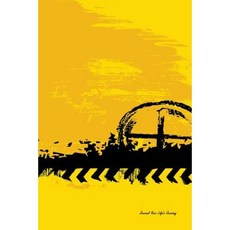 Journal Your Life's Journey: Construction Grunge Lined Journal 6 X 9 100 Pages Paperback, Createspace Independent Publishing Platform