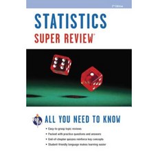 Statistics Super Review Paperback, Research & Education Association