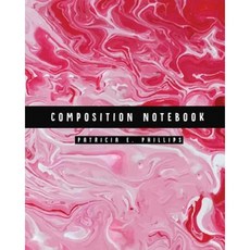 Composition Notebook: Red Marble Notebook (8.5x11 Inches Large) Paperback, Createspace Independent Publishing Platform