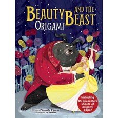 Beauty and the Beast Origami Hardcover, Dover Publications